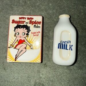 Betty Boop Salt and Pepper Shakers